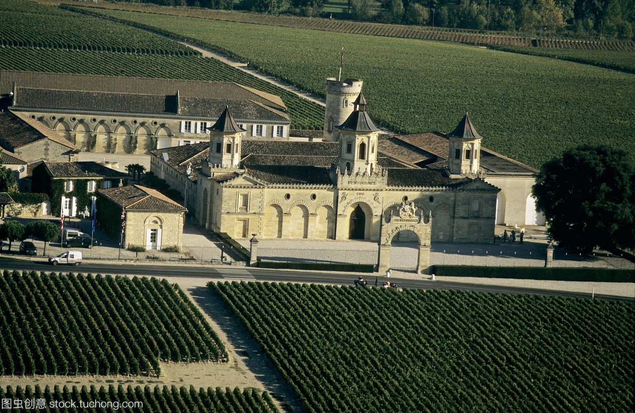 法國阿基坦將estourneldaerialview